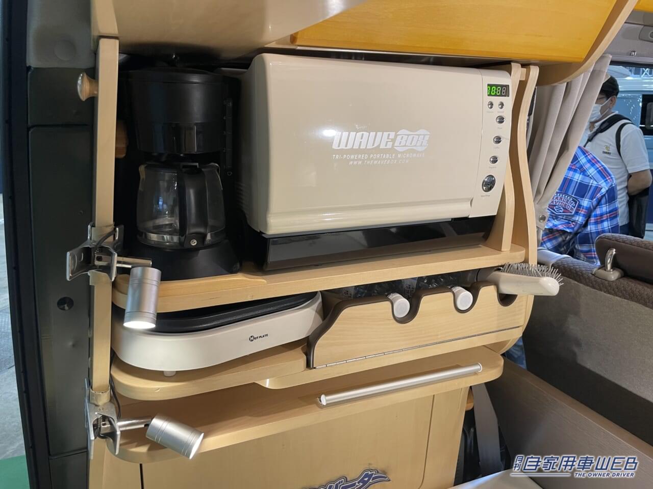 |車内で家電が使えるぞ! スズキのエブリイがベースの軽キャンパー