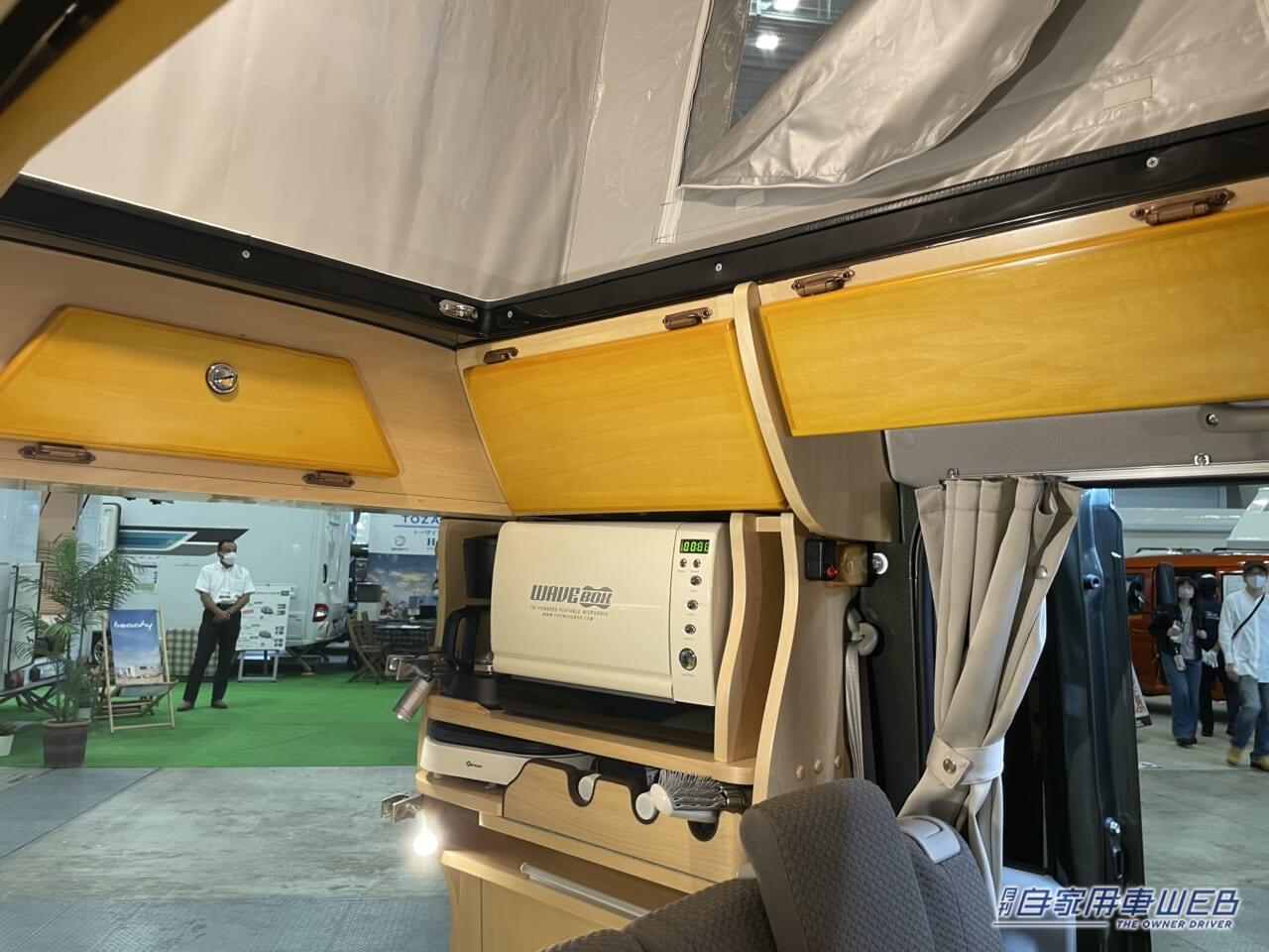|車内で家電が使えるぞ! スズキのエブリイがベースの軽キャンパー