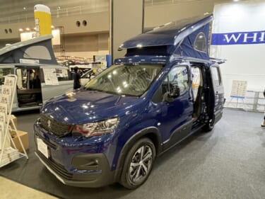 個性と広さと実用性が100点満点! プジョーのリフターロングのキャンパー