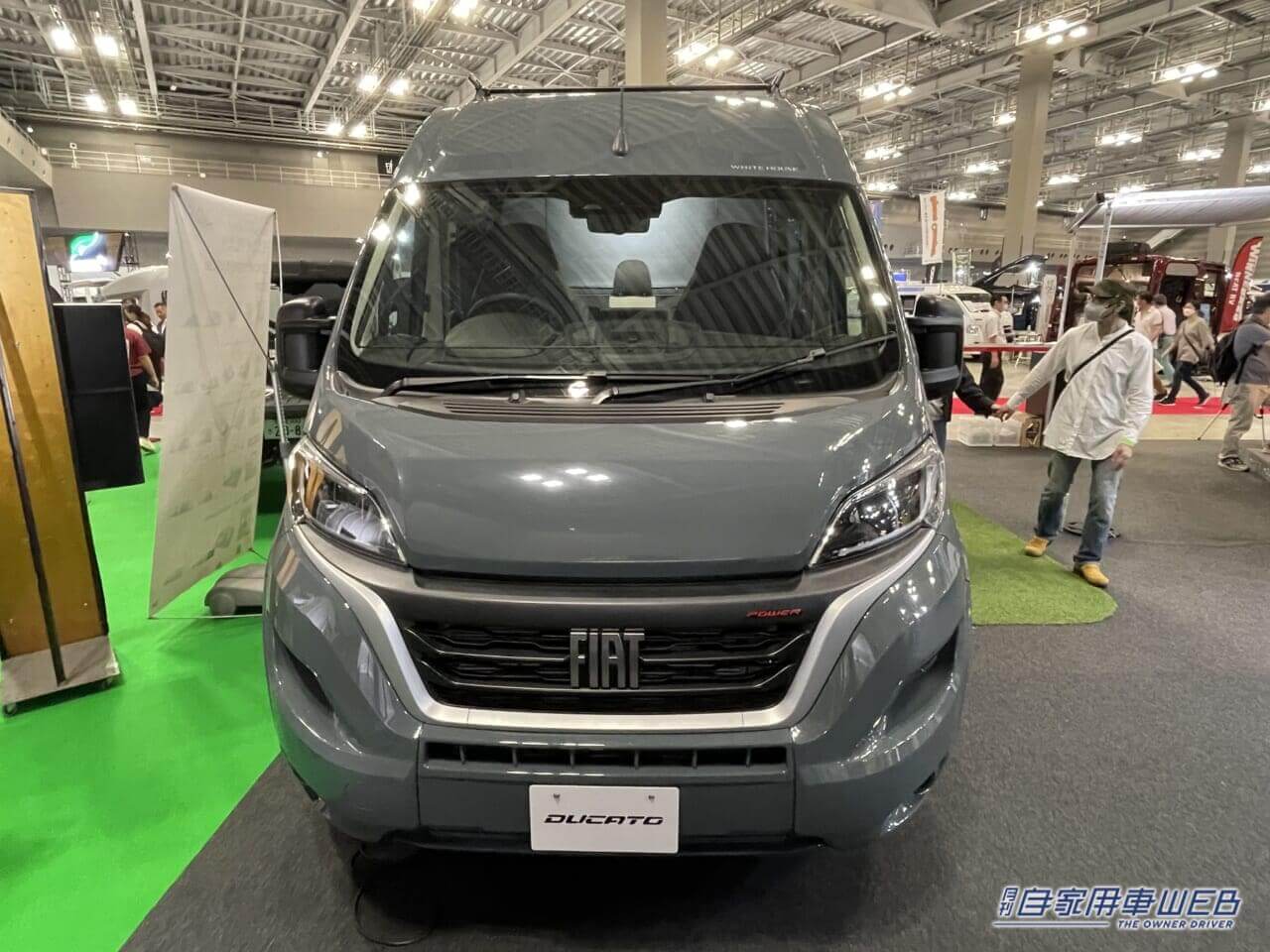 |テラスがついたキャンパーが登場! ベースはフィアット デュカト