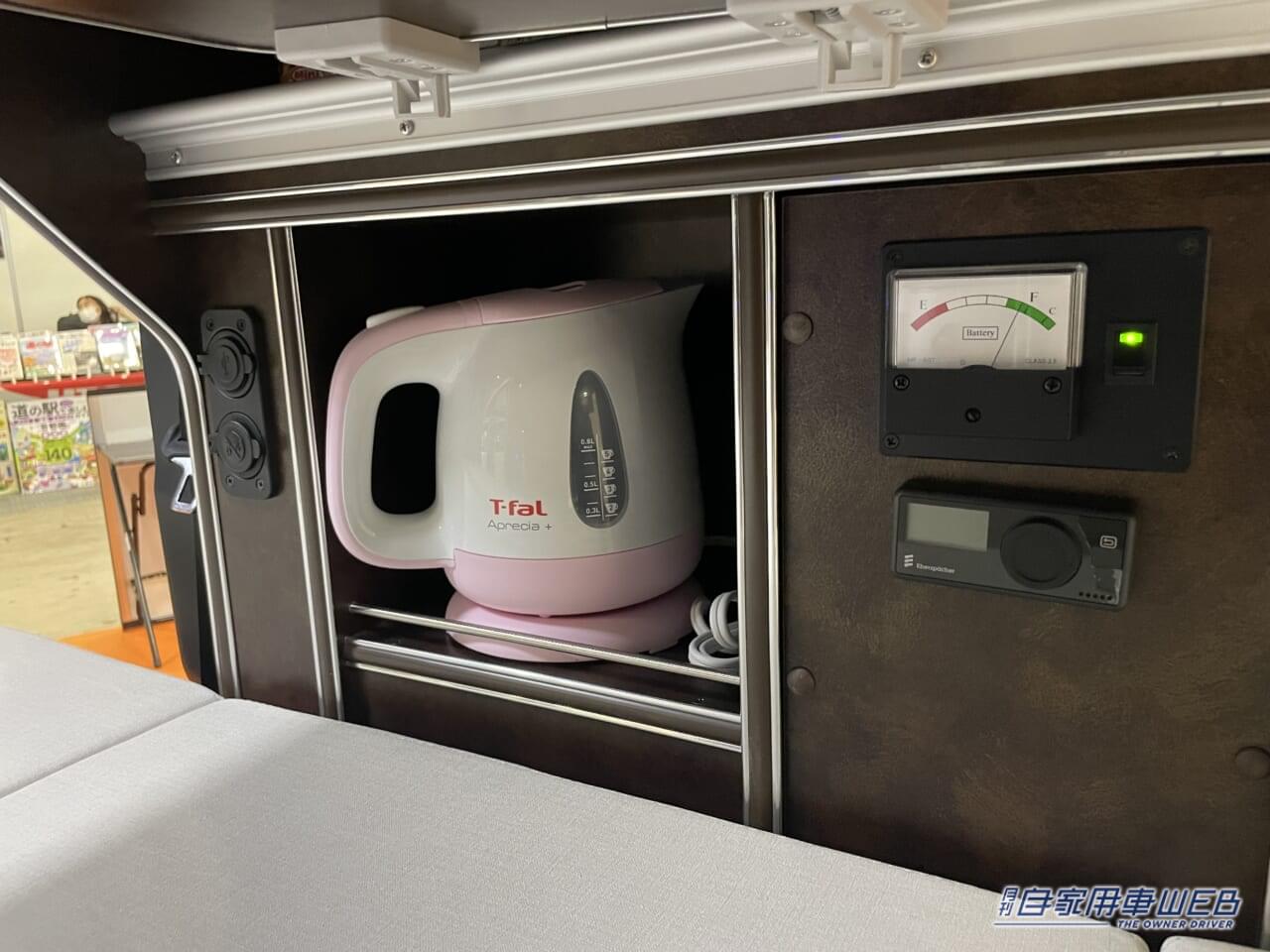 |広い室内そのままに装備もバッチリ! トヨタ ノアがベースのキャンパー