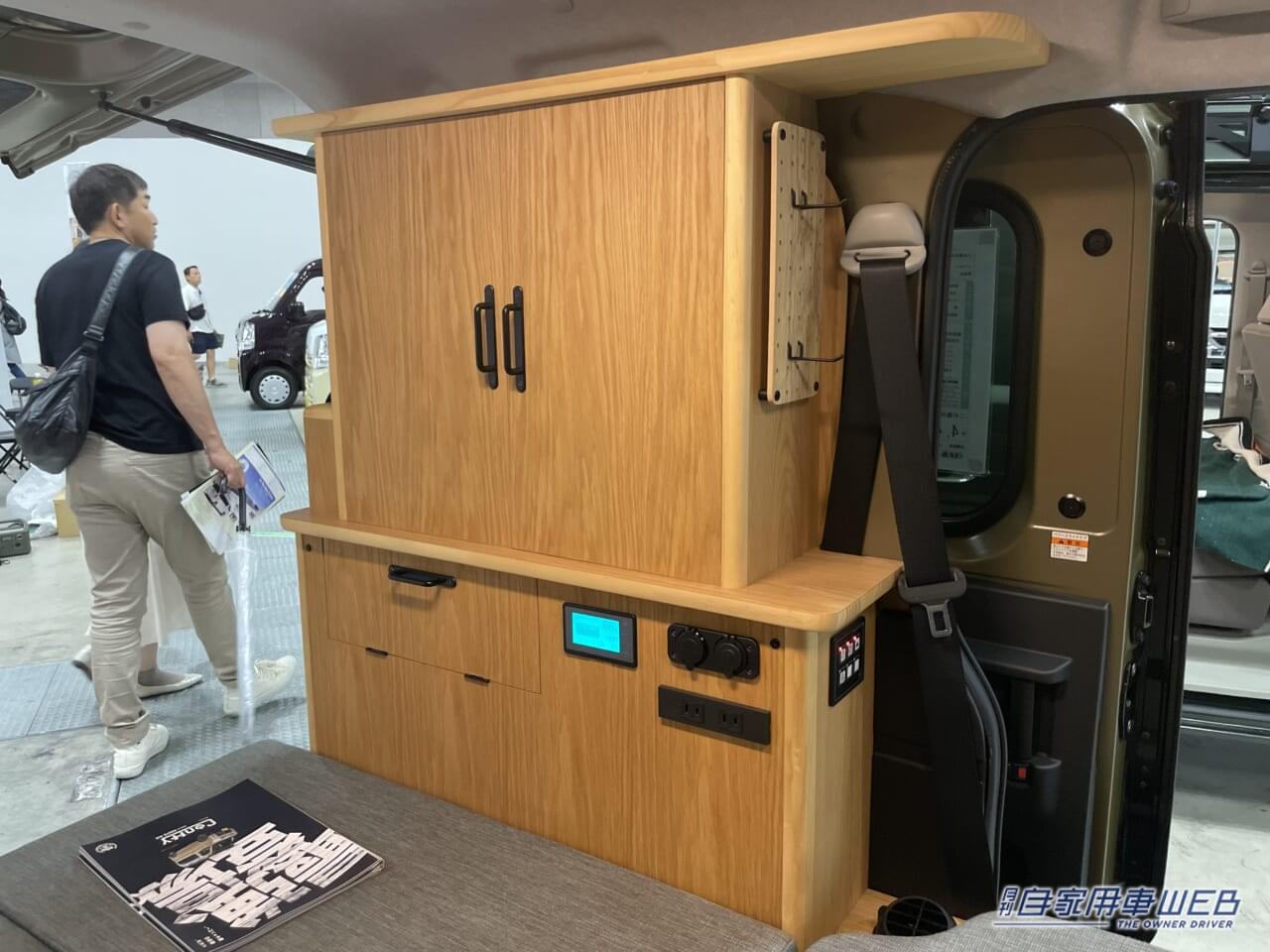 |シンプルでワイルドが好みならこれ! ダイハツ アトレーがベースの軽キャンパー