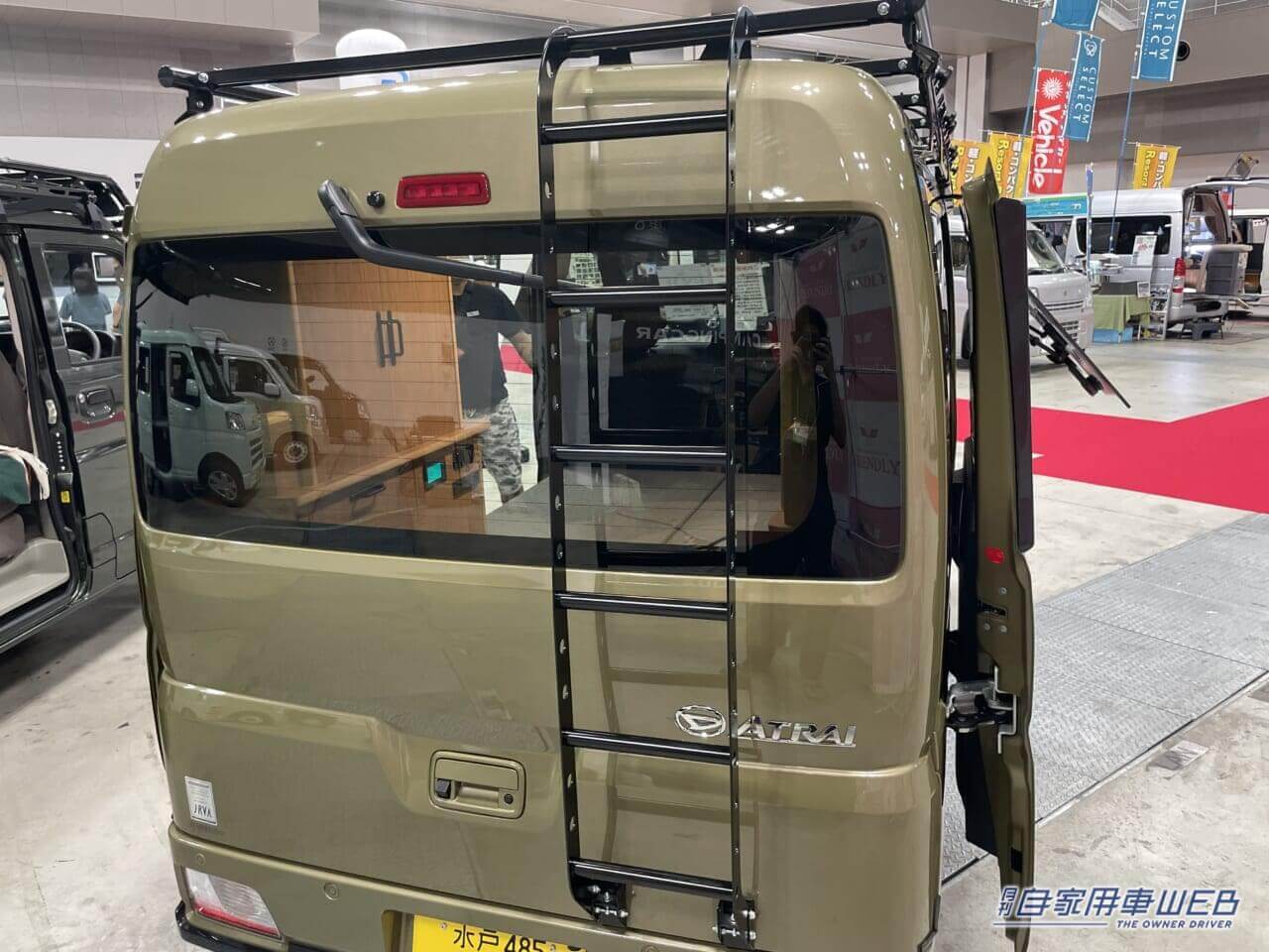 |シンプルでワイルドが好みならこれ! ダイハツ アトレーがベースの軽キャンパー