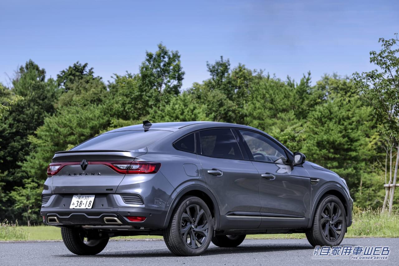 |【ハイブリッドでも走りが楽しい、新世代の注目SUV】ルノー・アルカナ E-TECH エンジニアード 試乗インプレッション
