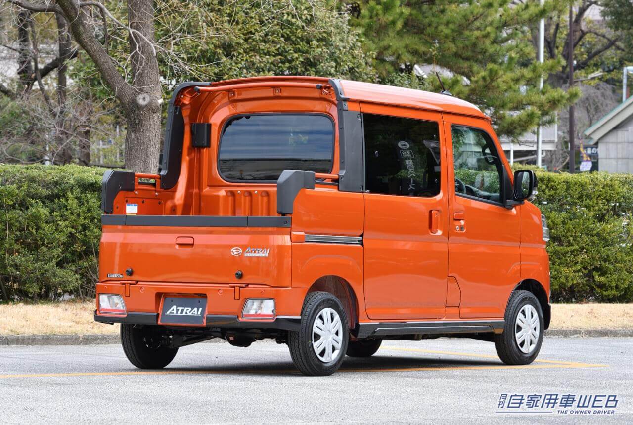 |商用車と侮るなかれ! 広々フラットな荷室狙いならば、有力候補に躍り出る実力派に注目すべし【ダイハツ・アトレー/スズキ・スペーシアベース/ホンダ・N-VAN】