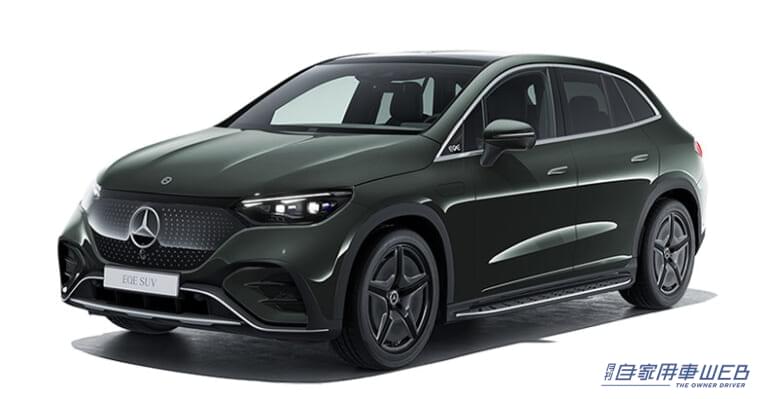 電動ラグジュアリーSUV、メルセデス・ベンツ「EQE SUV」シリーズの国内