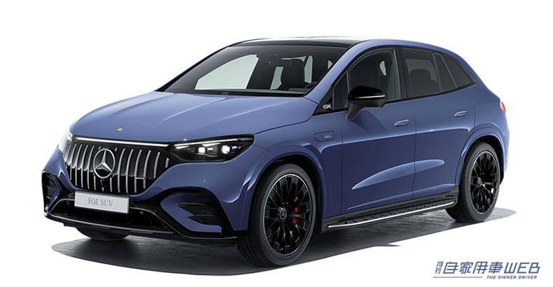 |電動ラグジュアリーSUV、メルセデス・ベンツ「EQE SUV」シリーズの国内導入を発表。価格は1369万7000円から