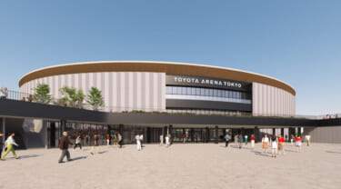 お台場エリア「青海」の新アリーナ施設名称が「TOYOTA ARENA TOKYO」に決定。2025年秋に開業予定