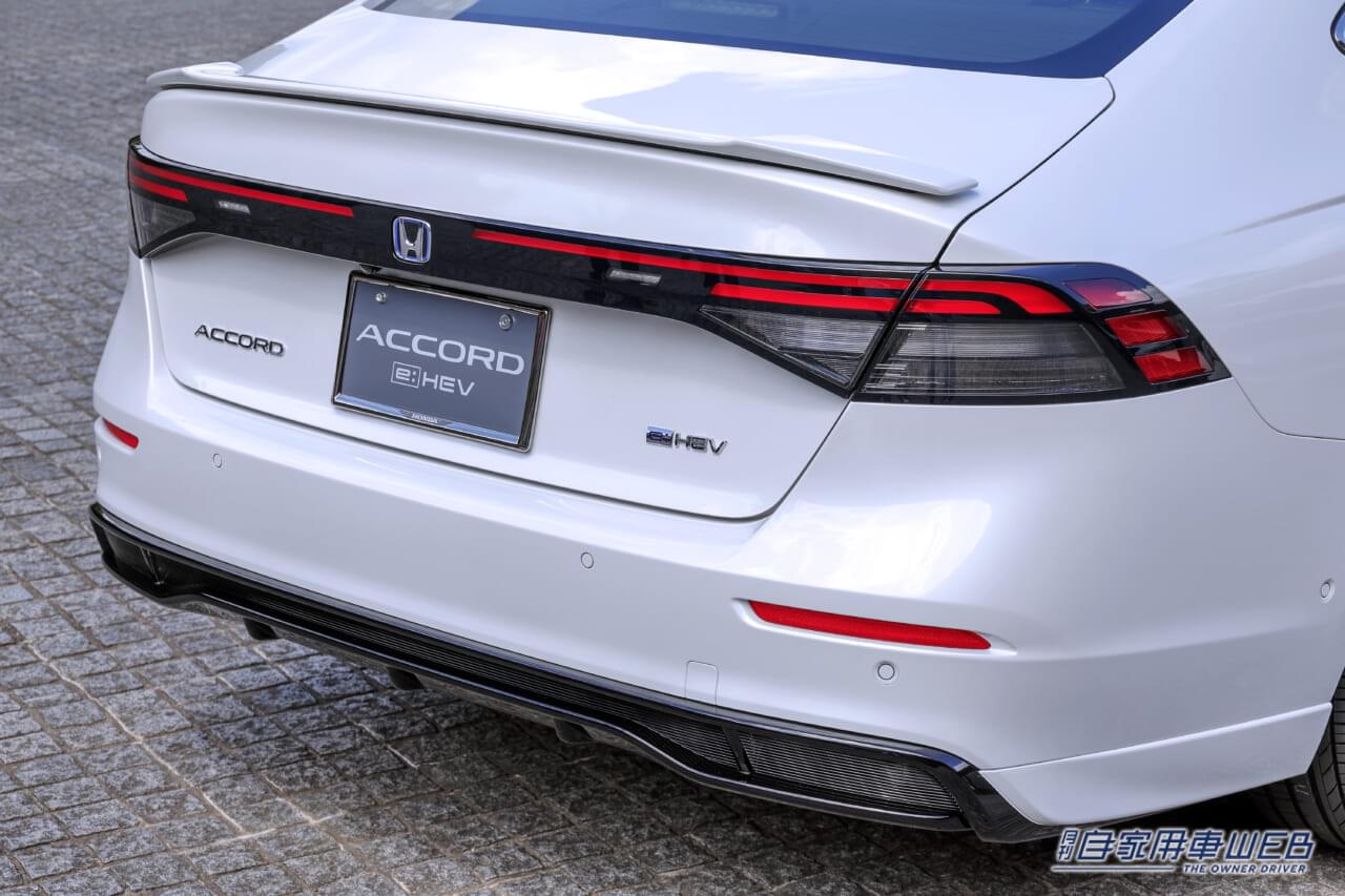 |ホンダアクセス、新型アコードの純正アクセサリー情報を先行公開。凛々しさを強めた、オリジナルカスタムを提案