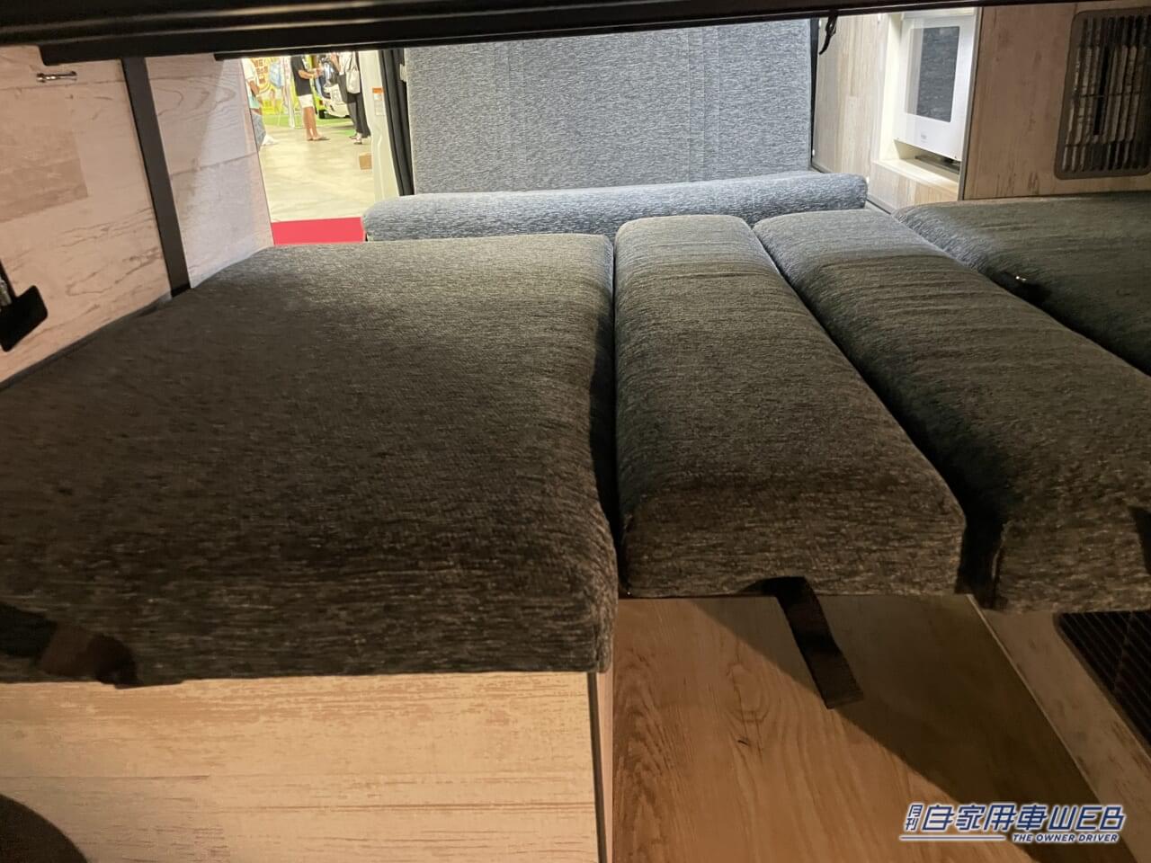 |2段になったフラットスペースが個性的! トヨタ ハイエースがベースのキャンパー