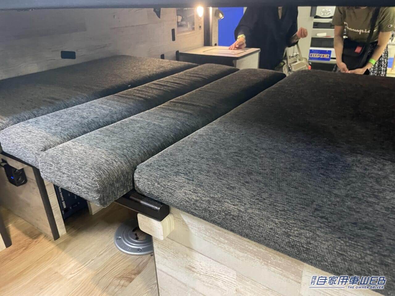 |2段になったフラットスペースが個性的! トヨタ ハイエースがベースのキャンパー