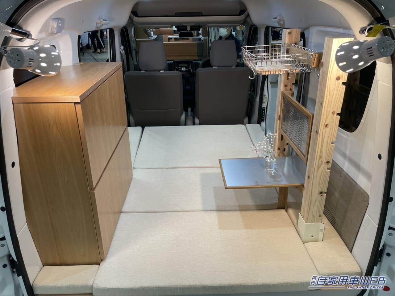 |シンプルなのにオシャレで個性的 スズキ エブリイがベースの軽キャンパー