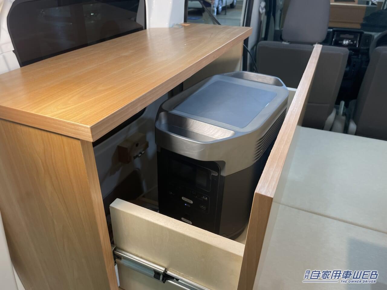 |シンプルなのにオシャレで個性的 スズキ エブリイがベースの軽キャンパー