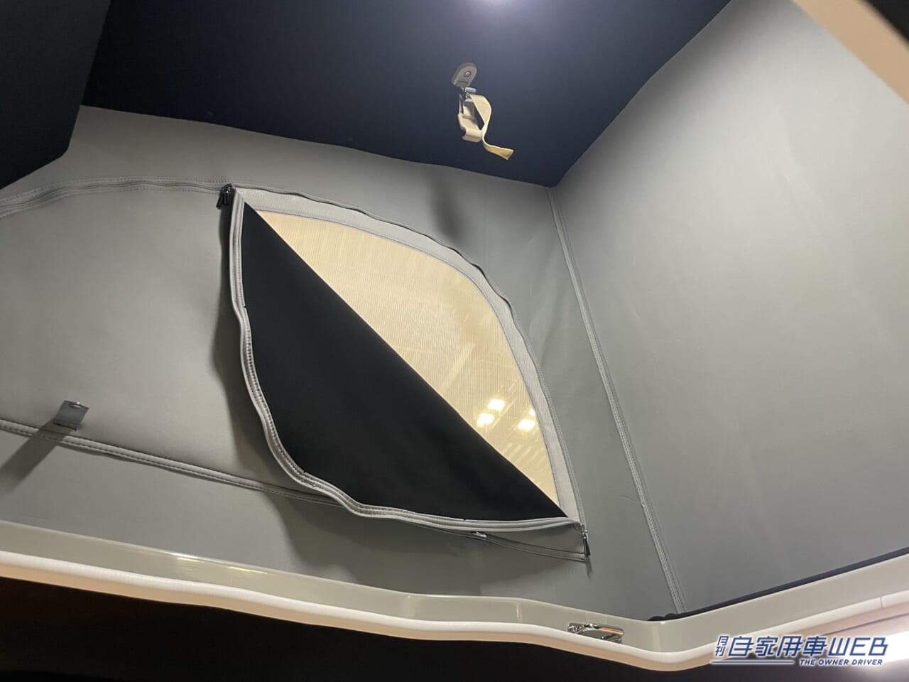 |広くてシンプル! スッキリとした車内が魅力のトヨタ ヴォクシーがベースのキャンパー