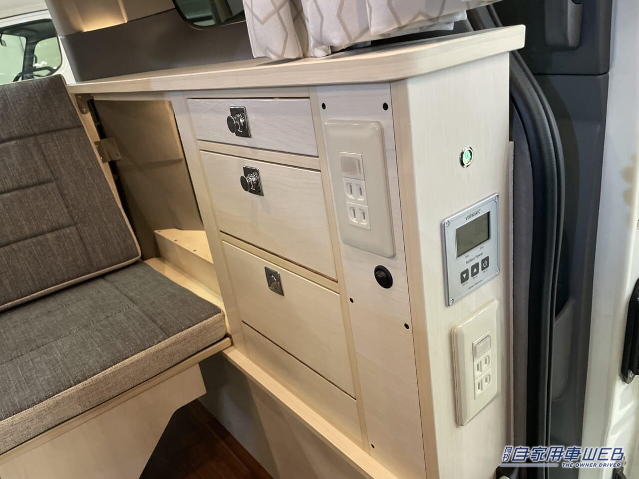 |完璧なサイズ感が魅力! 日産NV200バネットがベースのキャンパー