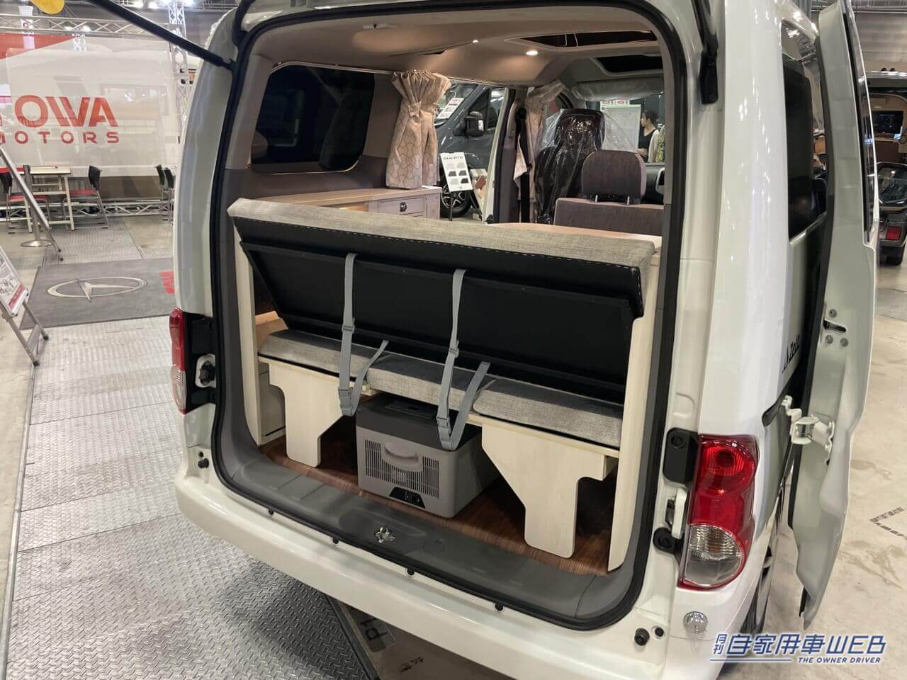 |完璧なサイズ感が魅力! 日産NV200バネットがベースのキャンパー