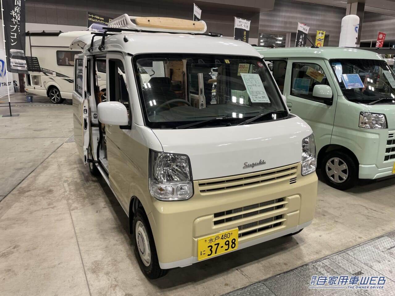 |街乗りでもオシャレな軽キャン! スズキ エブリイがベースの軽キャンパー