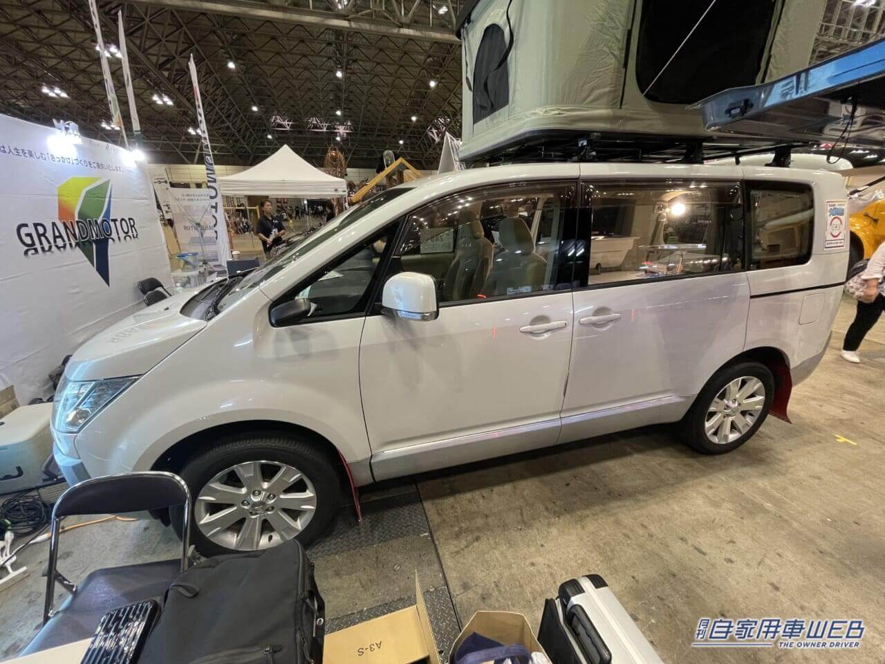 |広さ重視のアウトドアカー 三菱デリカD:5がベースのキャンパー