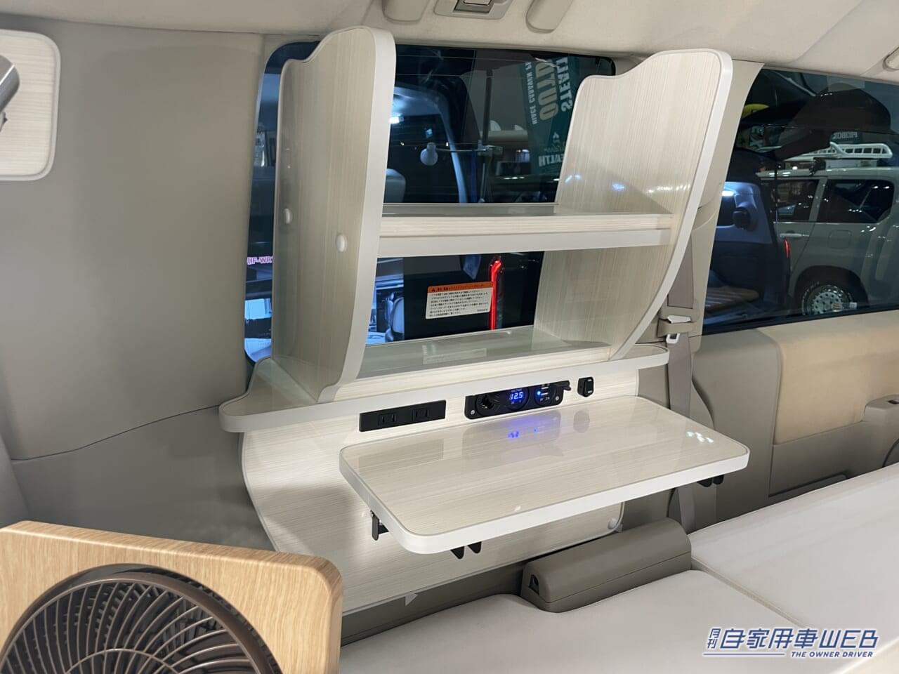 |広さ重視のアウトドアカー 三菱デリカD:5がベースのキャンパー