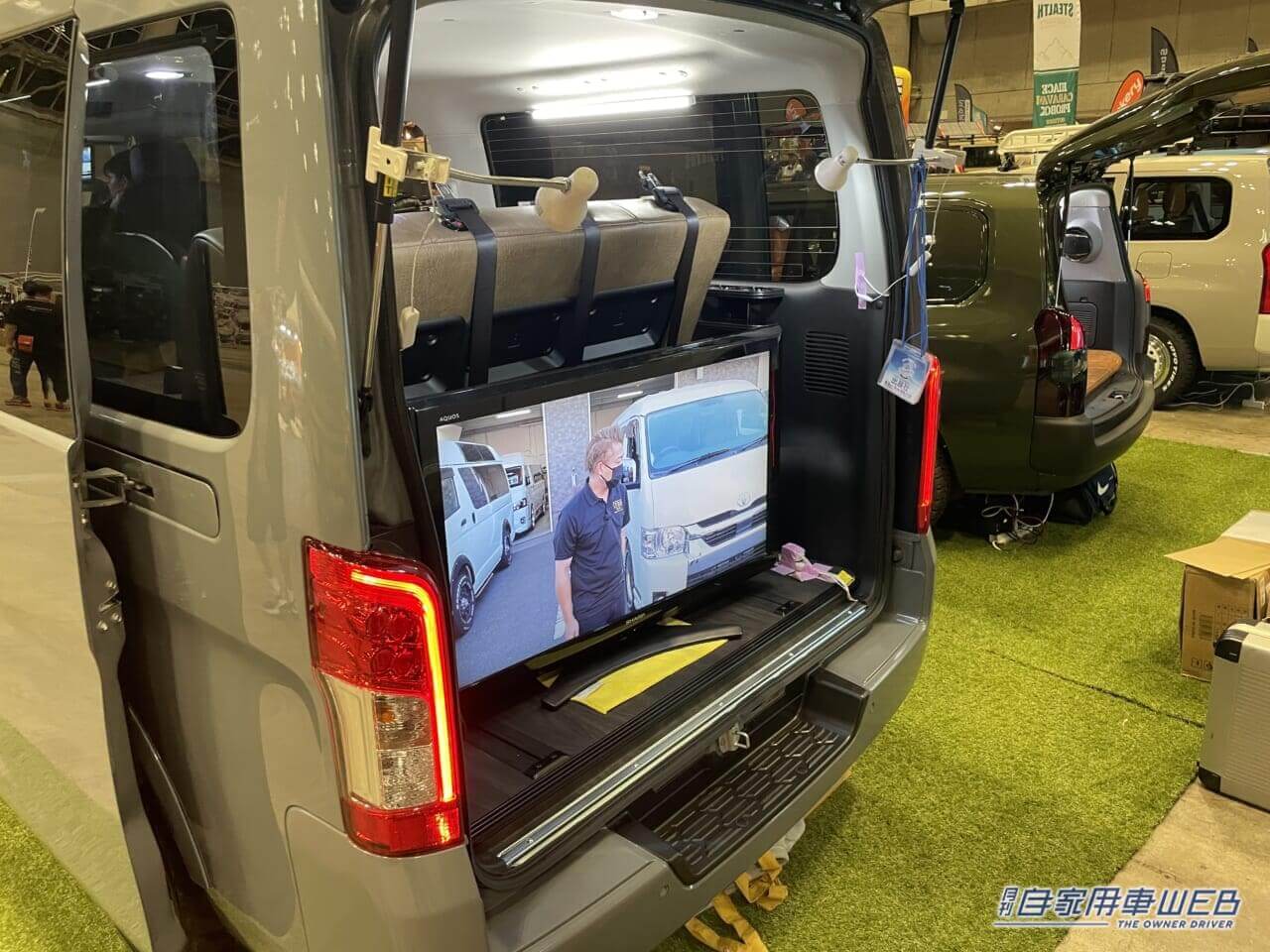 |シンプルで高級感もある! 日産キャラバンがベースのキャンパー