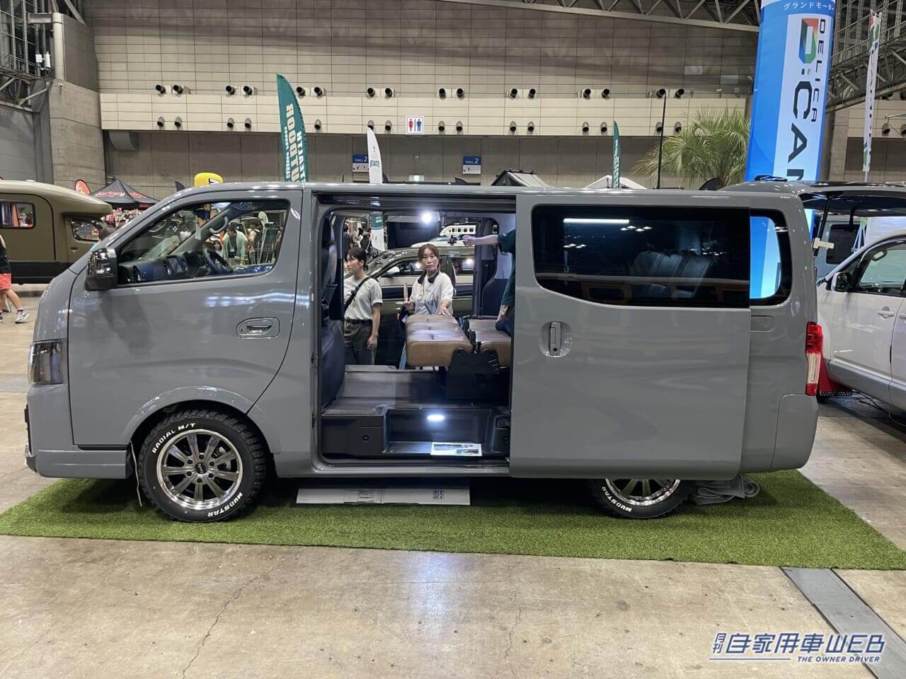 |シンプルで高級感もある! 日産キャラバンがベースのキャンパー