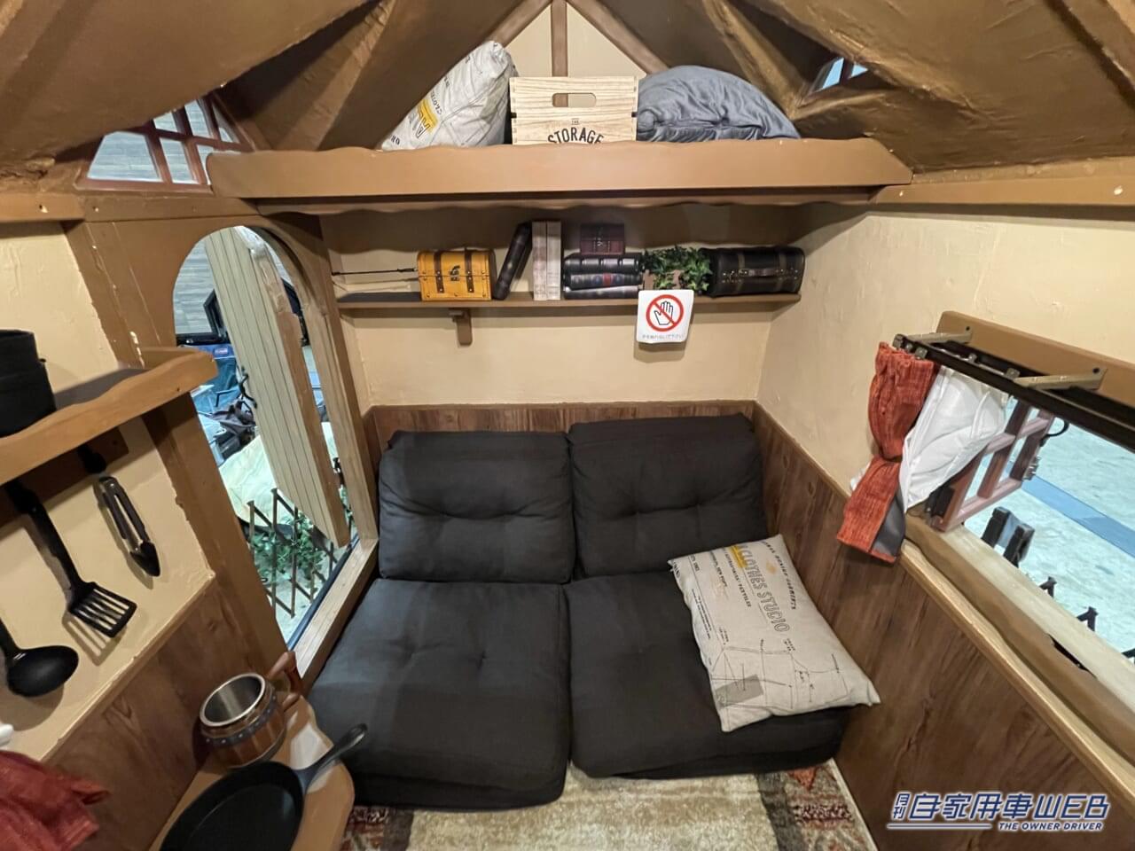 |まるでジブリの世界! 軽トラの荷台に積めるミニハウス