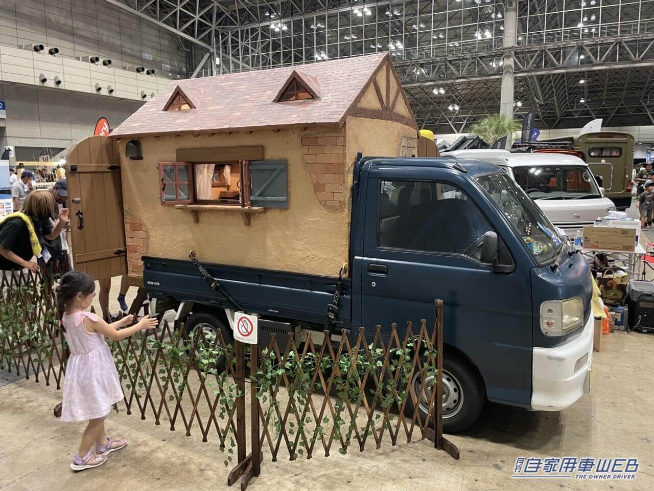 |まるでジブリの世界! 軽トラの荷台に積めるミニハウス