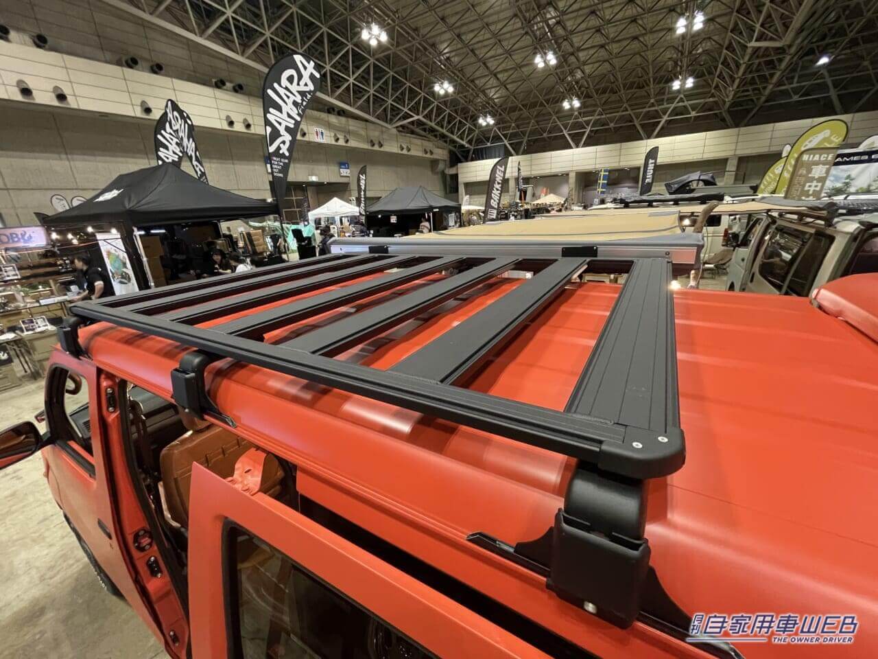 |オレンジボディとレトロフェイスが個性的! トヨタ タウンエースがベースのキャンパー