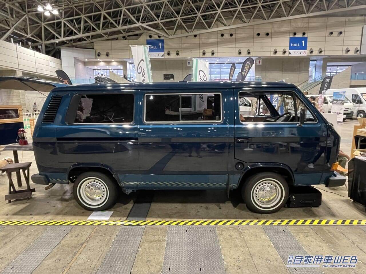 |レトロな輸入車の中は古民家! フォルクスワーゲン カラベルがベースのキャンパー
