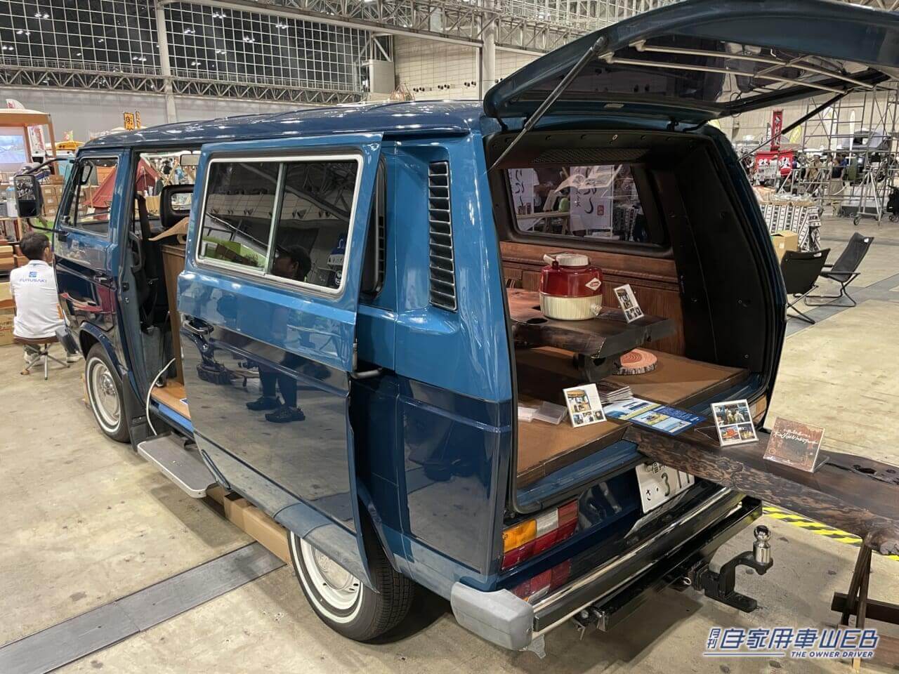|レトロな輸入車の中は古民家! フォルクスワーゲン カラベルがベースのキャンパー