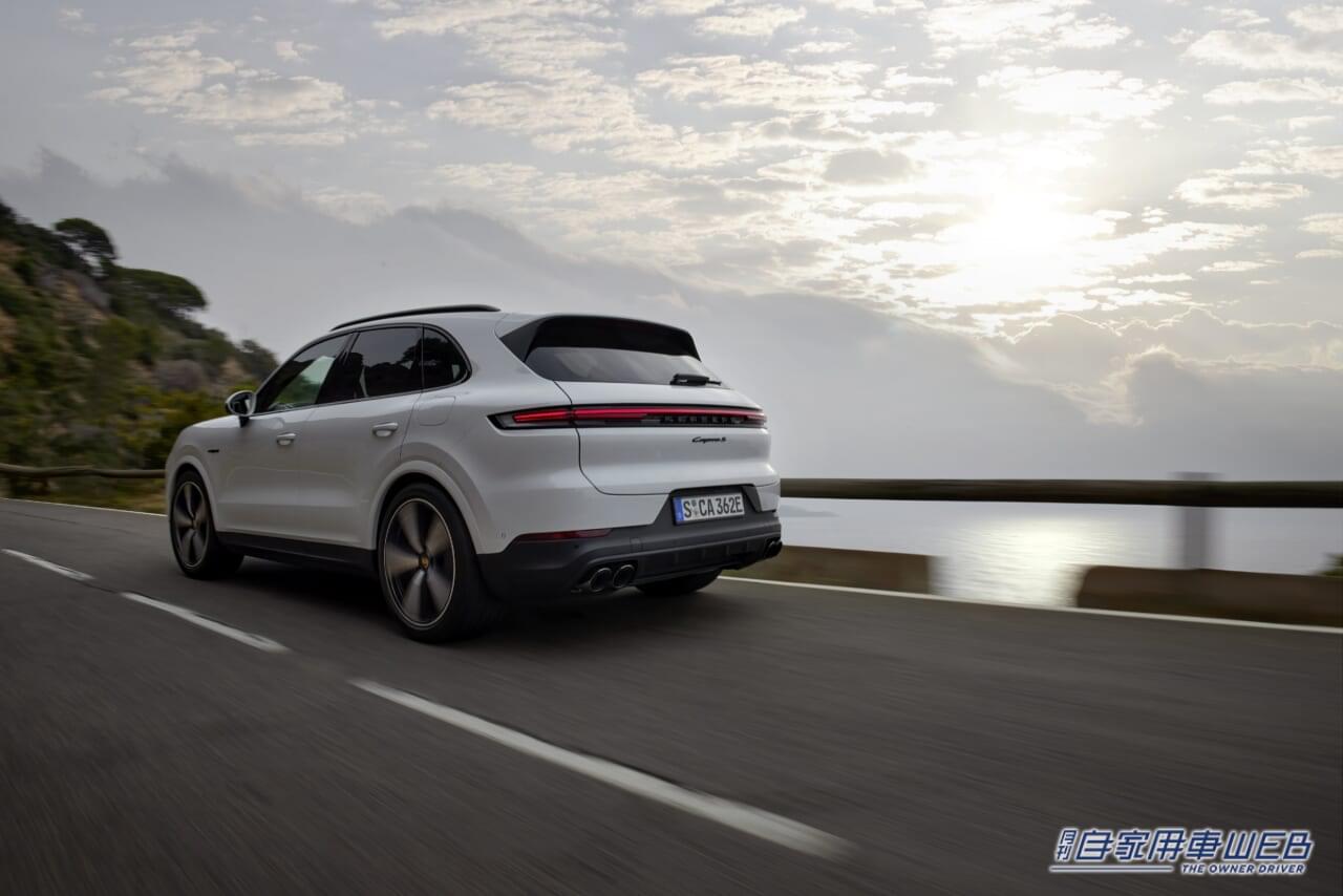 |ポルシェ、新型「カイエンS E-ハイブリッド」の発売を開始。カイエン選びの選択肢がさらに拡大