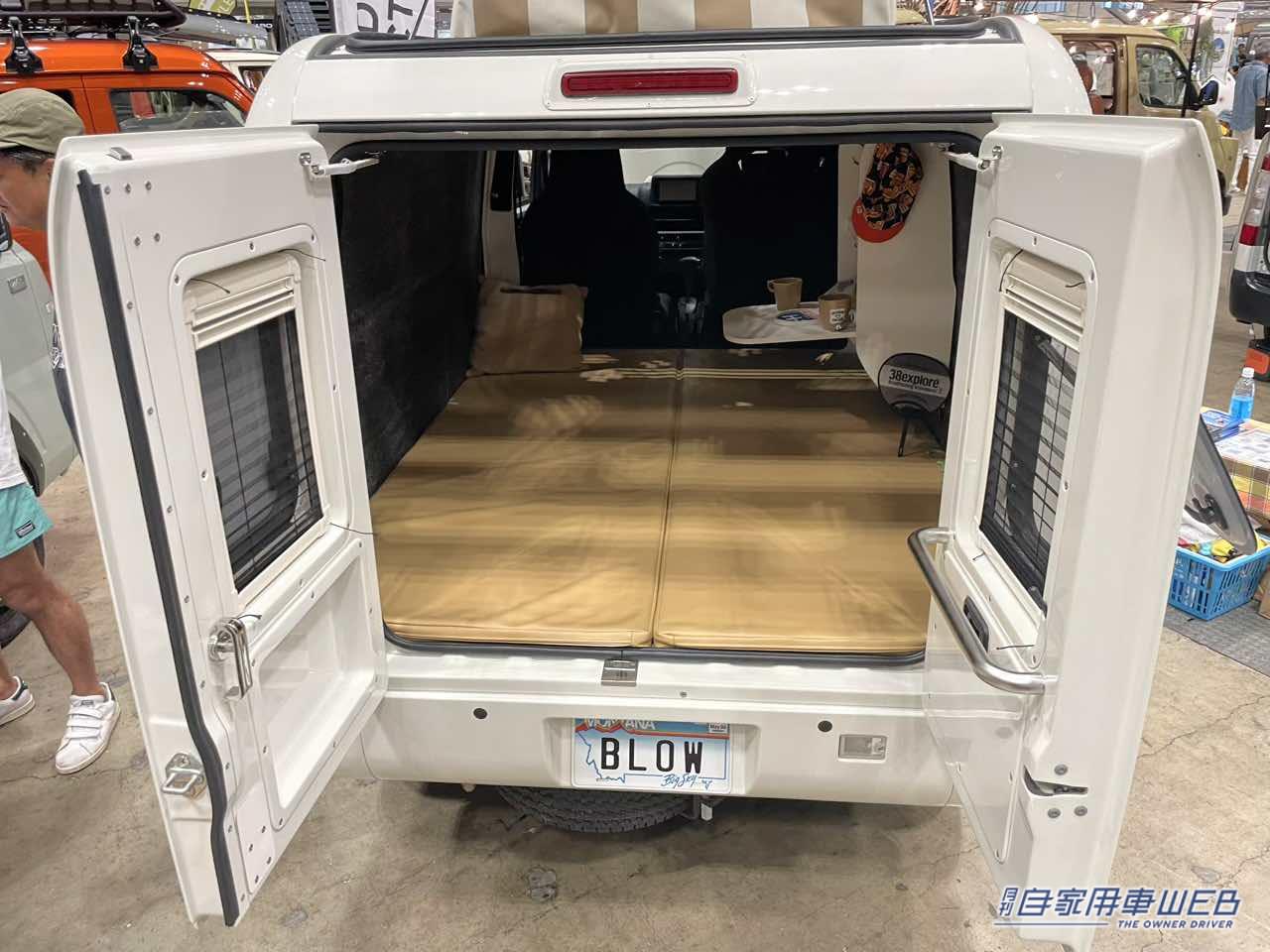 |まるでアメ車なクラシカル感! ダイハツ ハイゼットトラックがベースのキャンパー