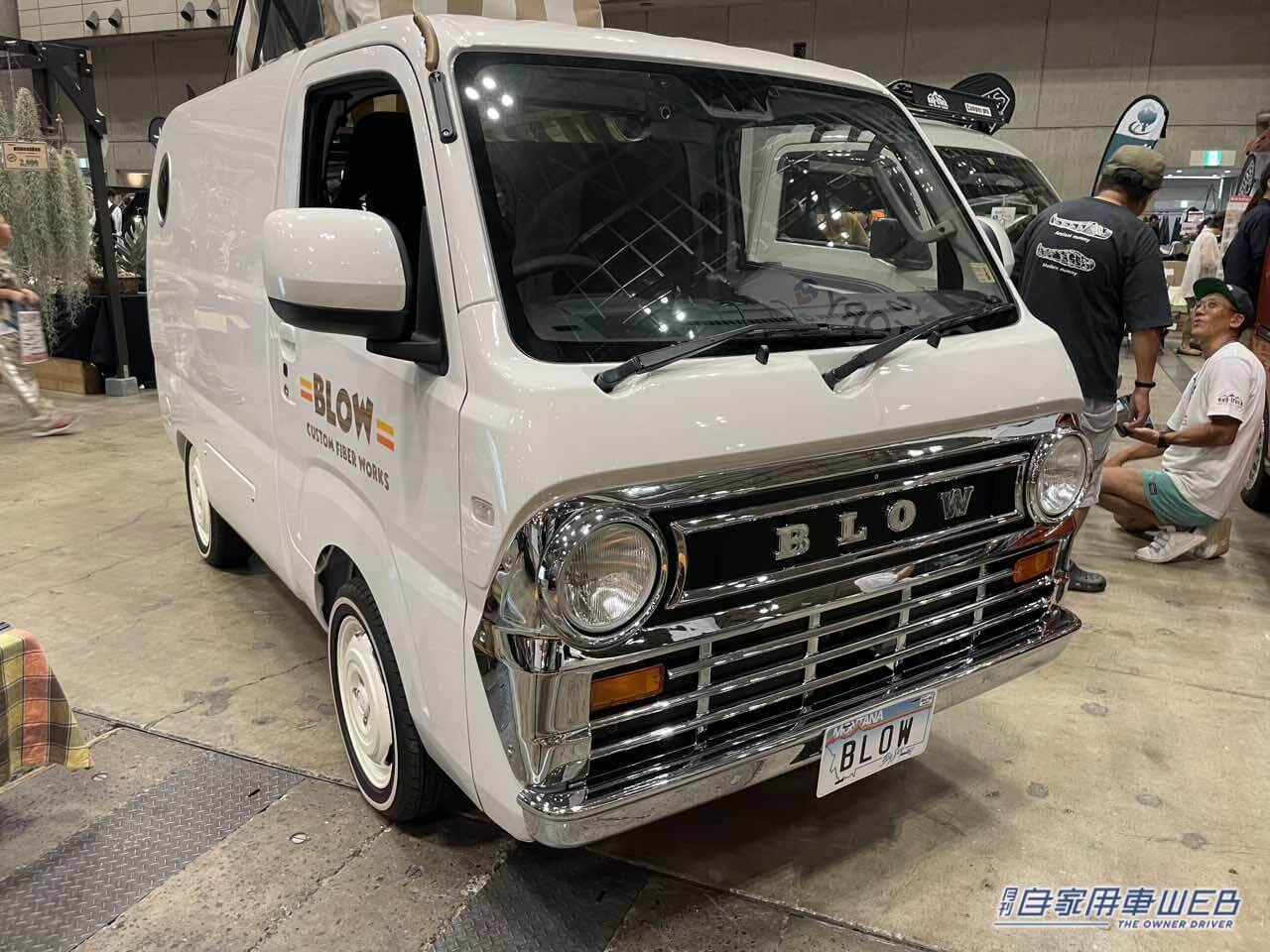 |まるでアメ車なクラシカル感! ダイハツ ハイゼットトラックがベースのキャンパー