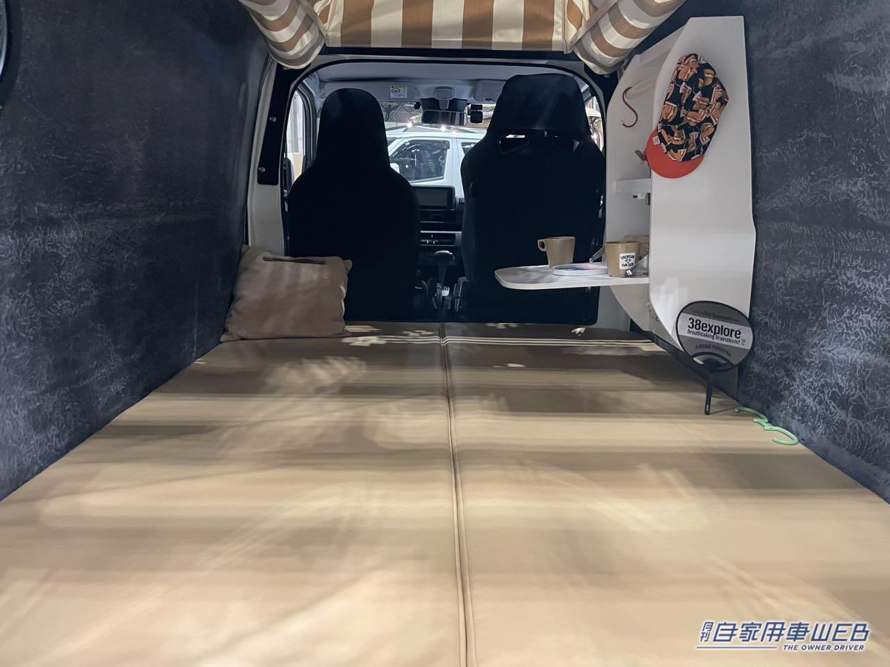 |まるでアメ車なクラシカル感! ダイハツ ハイゼットトラックがベースのキャンパー