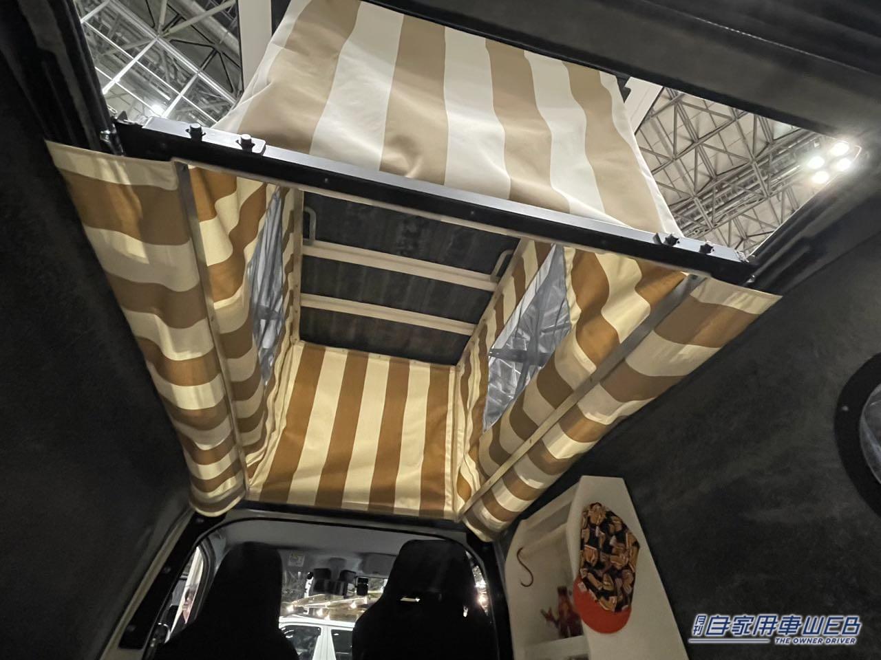 |まるでアメ車なクラシカル感! ダイハツ ハイゼットトラックがベースのキャンパー