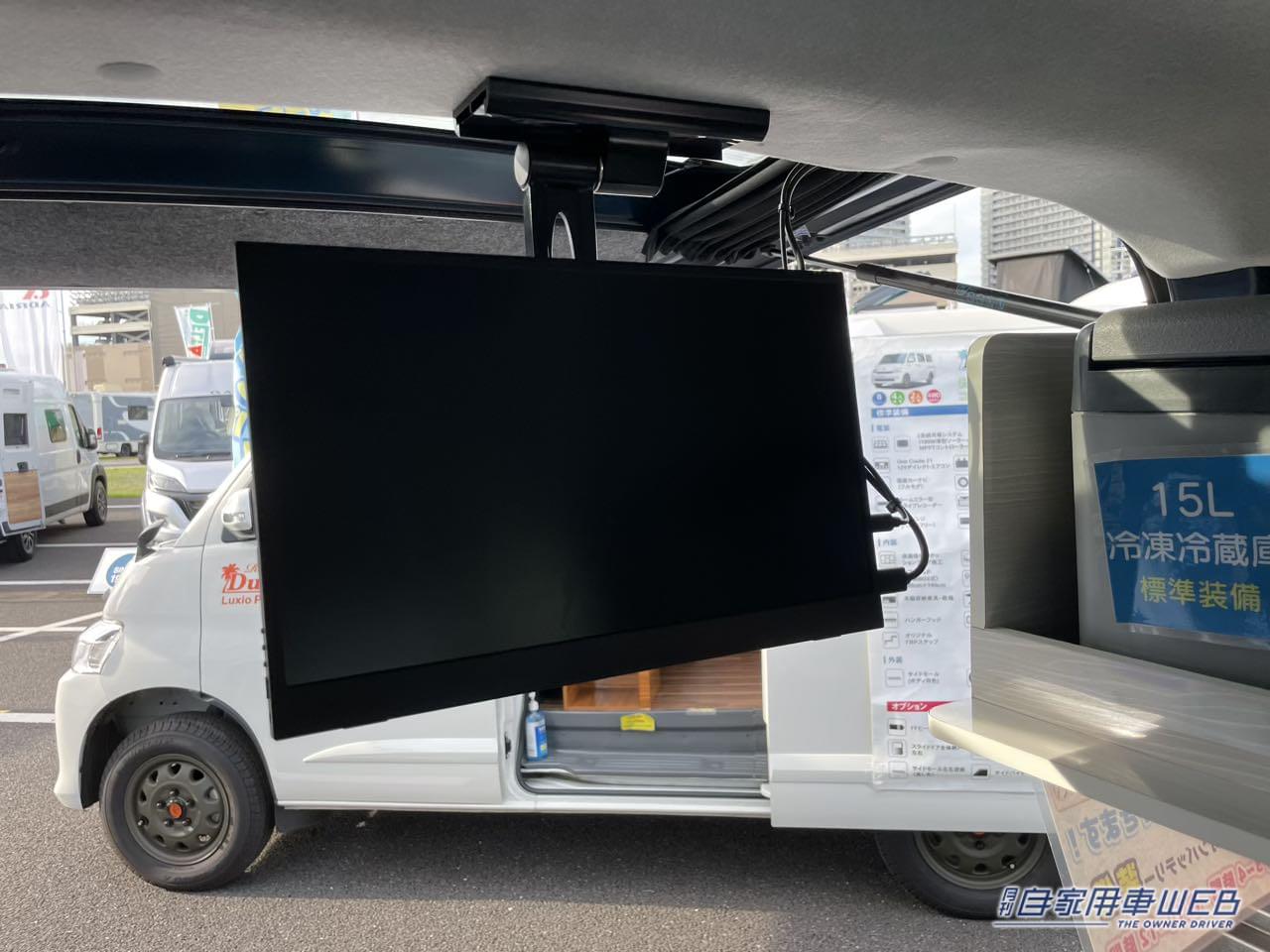 |「ビジホより良いかも」「こりゃ住めるぞ…」とんでもない装備の軽キャンパー。クーラー・ヒーター・冷蔵庫・換気扇・ソーラーパネル。