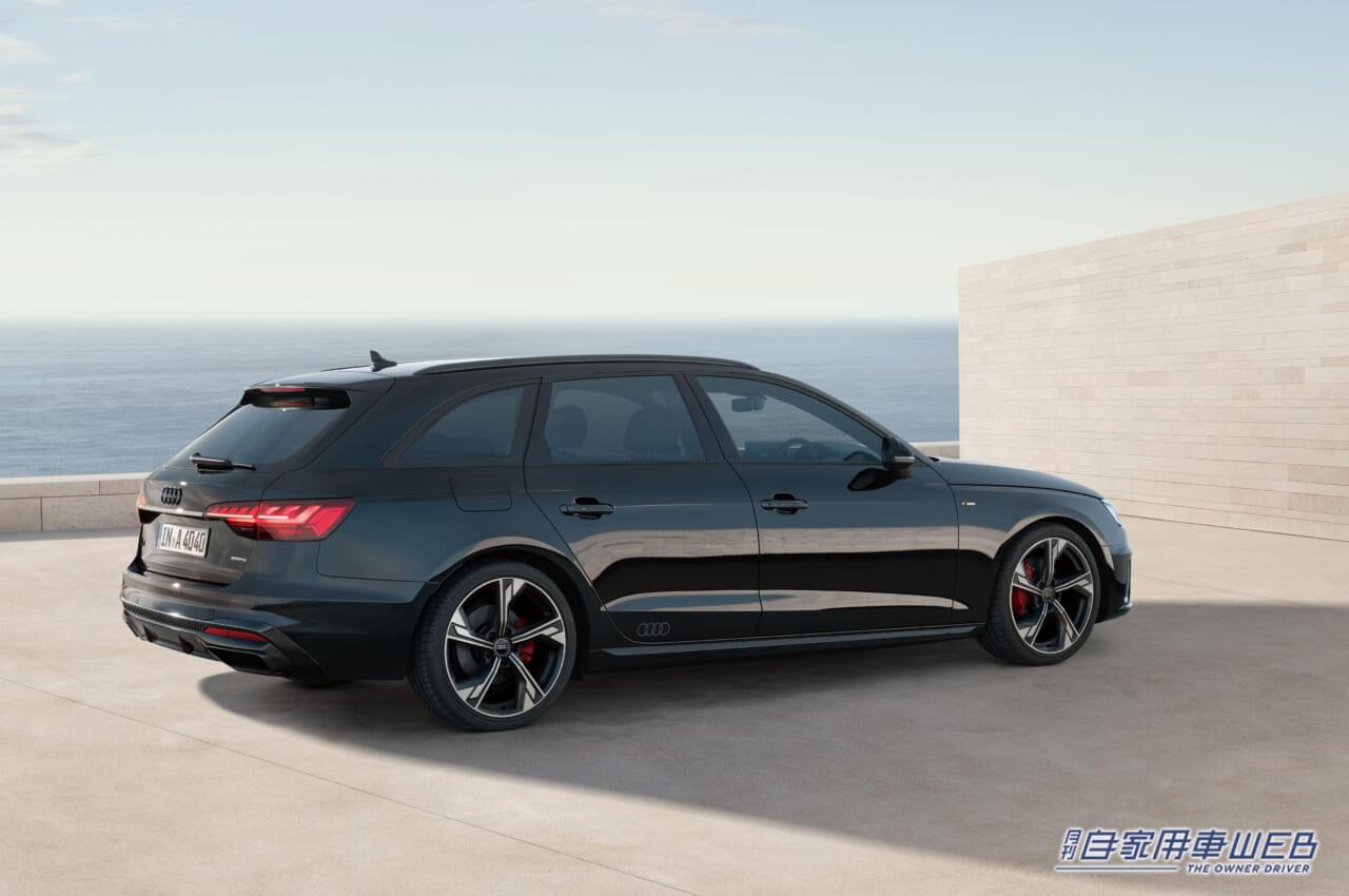 |RSのイメージを盛り込んだ限定車「S line competition plus」を、A4/A4 Avant/A5 Sportback」の各モデルに設定