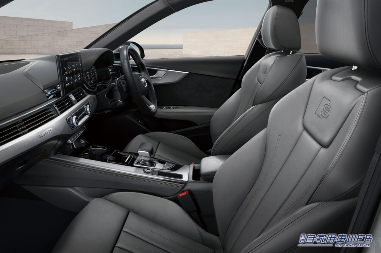 |RSのイメージを盛り込んだ限定車「S line competition plus」を、A4/A4 Avant/A5 Sportback」の各モデルに設定