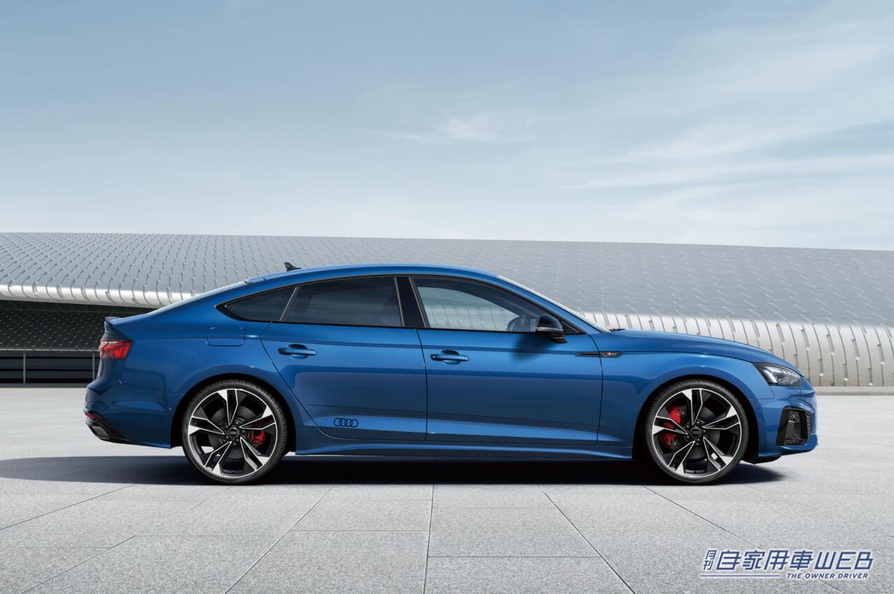 |RSのイメージを盛り込んだ限定車「S line competition plus」を、A4/A4 Avant/A5 Sportback」の各モデルに設定