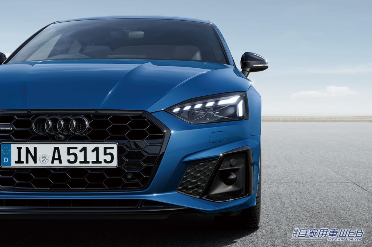 |RSのイメージを盛り込んだ限定車「S line competition plus」を、A4/A4 Avant/A5 Sportback」の各モデルに設定