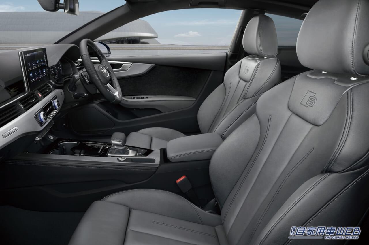 |RSのイメージを盛り込んだ限定車「S line competition plus」を、A4/A4 Avant/A5 Sportback」の各モデルに設定