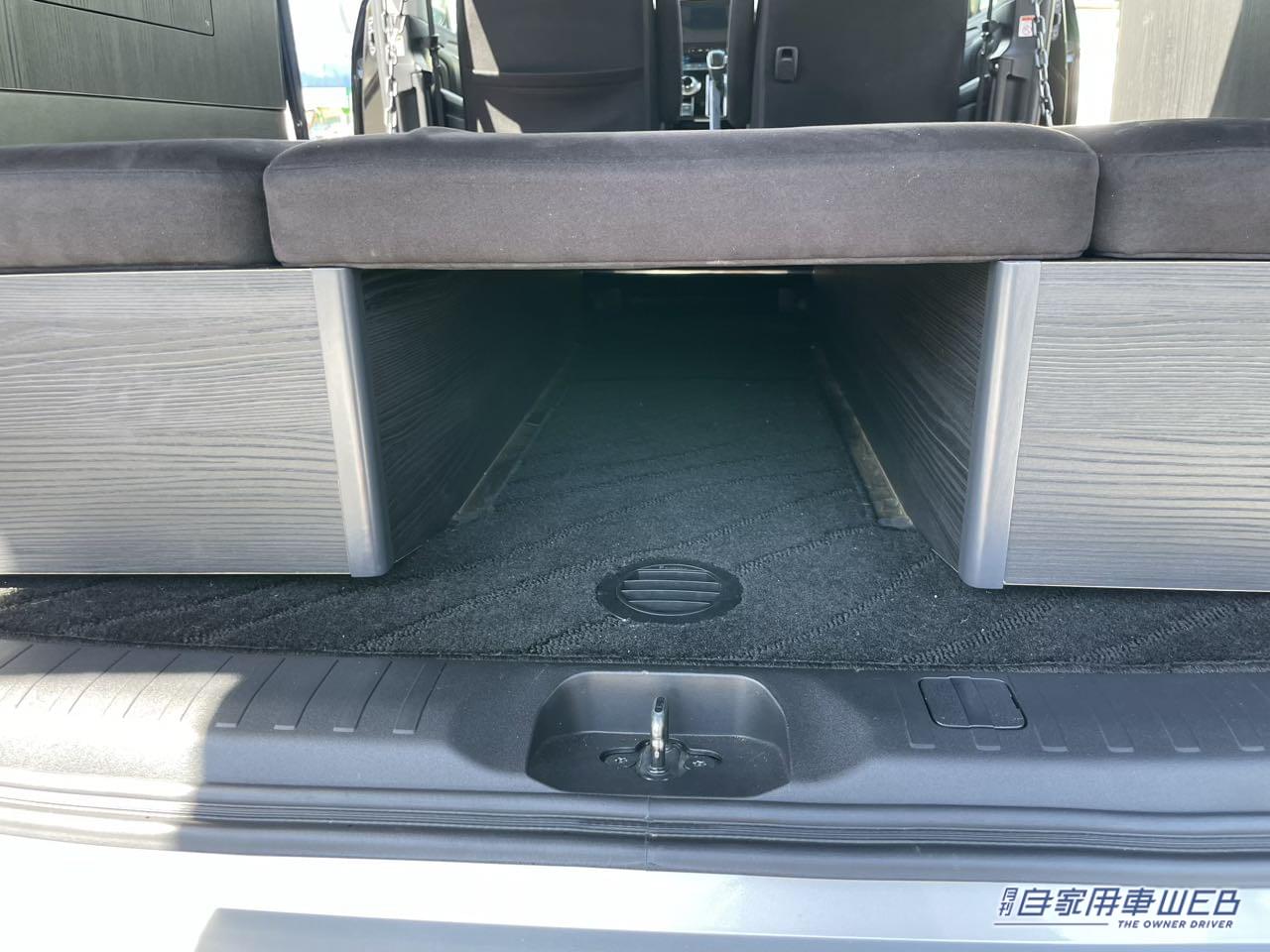 |フルフラットで超広い! ミツビシ デリカD:5がベースのキャンパー