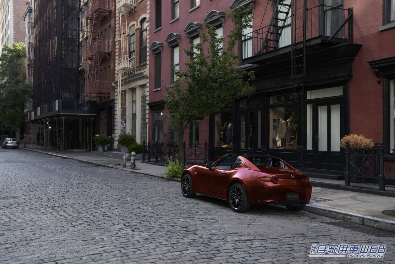 |マツダ、過去最大級の改良が加えられた、「ロードスター」「ロードスターRF」の大幅改良モデルを発表