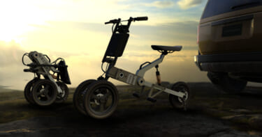 トヨタ、3輪タイプ電動パーソナルモビリティコンセプト「LAND HOPPER(ランドホッパー)」を出展【ジャパンモビリティショー2023出展車両情報】