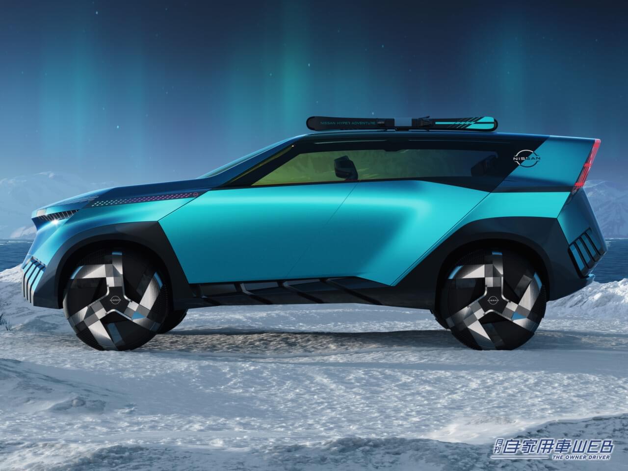 ｜日産がEVコンセプト第二弾発表。「ニッサン ハイパーアドベンチャー」V2Xとe-4ORCE搭載の本格SUV【ジャパンモビリティショー2023】