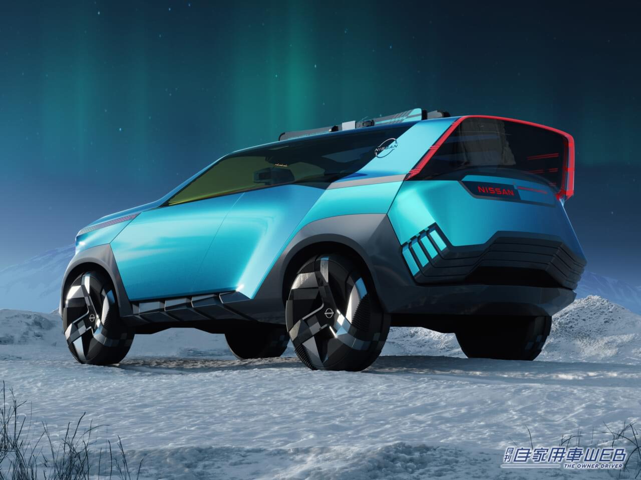 |日産がEVコンセプト第二弾発表。「ニッサン ハイパーアドベンチャー」V2Xとe-4ORCE搭載の本格SUV【ジャパンモビリティショー2023】