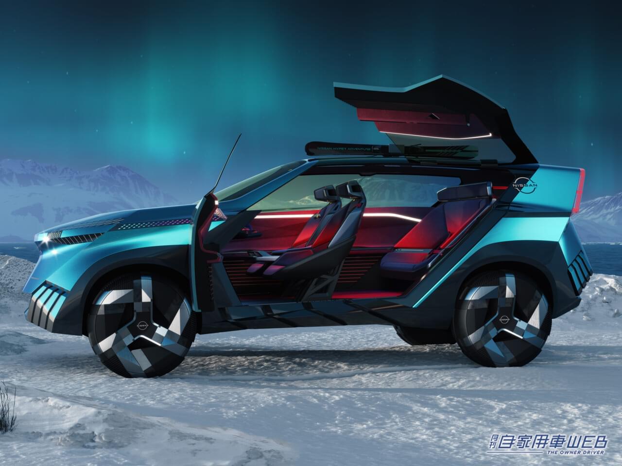 ｜日産がEVコンセプト第二弾発表。「ニッサン ハイパーアドベンチャー」V2Xとe-4ORCE搭載の本格SUV【ジャパンモビリティショー2023】