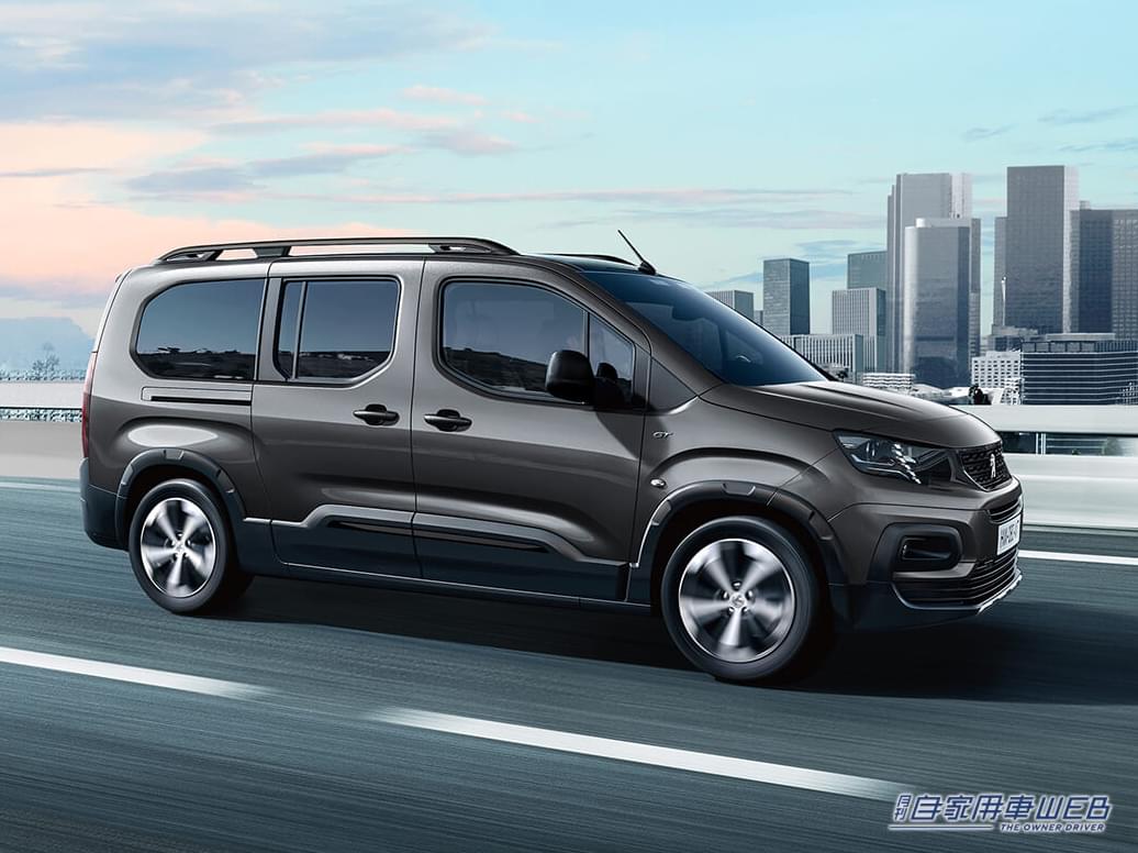 |プジョー、ドライブで重宝する装備を装着した特別仕様車「Rifter Long GT Drive Edition」を限定販売