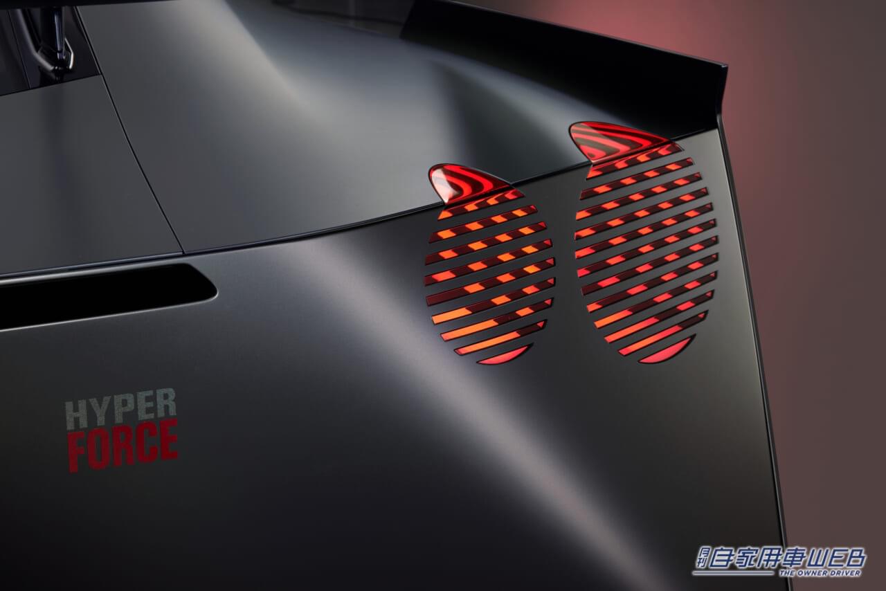 |【JMS2023コンセプトカー】日産、EVコンセプトカー第五弾モデル「ニッサン ハイパーフォース」を発表