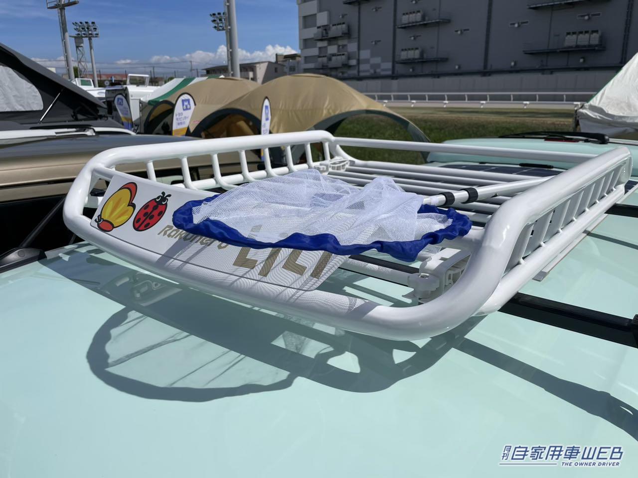 |「荻野目洋子の虫はともだち」仕様! ダイハツ ハイゼットカーゴがベースの軽キャンパー